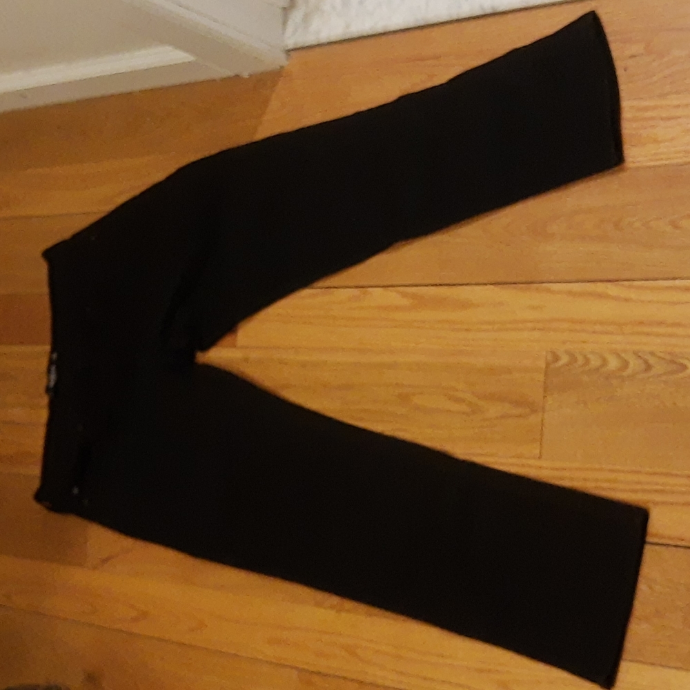 Hollester Men's Denum Black Jeans, Slim Straight, W 30 x L 30.